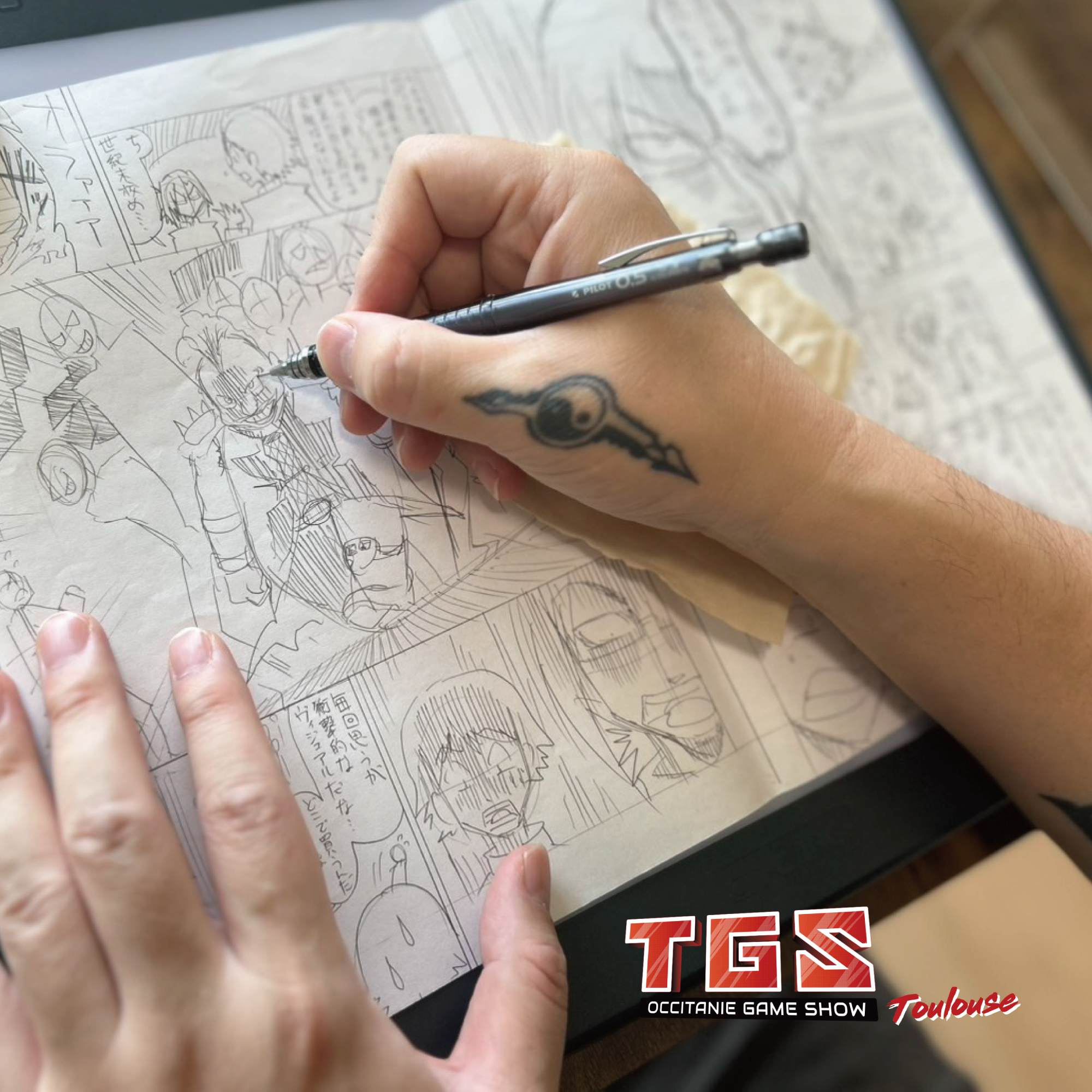 Mikey Manga workshops | TGS Toulouse