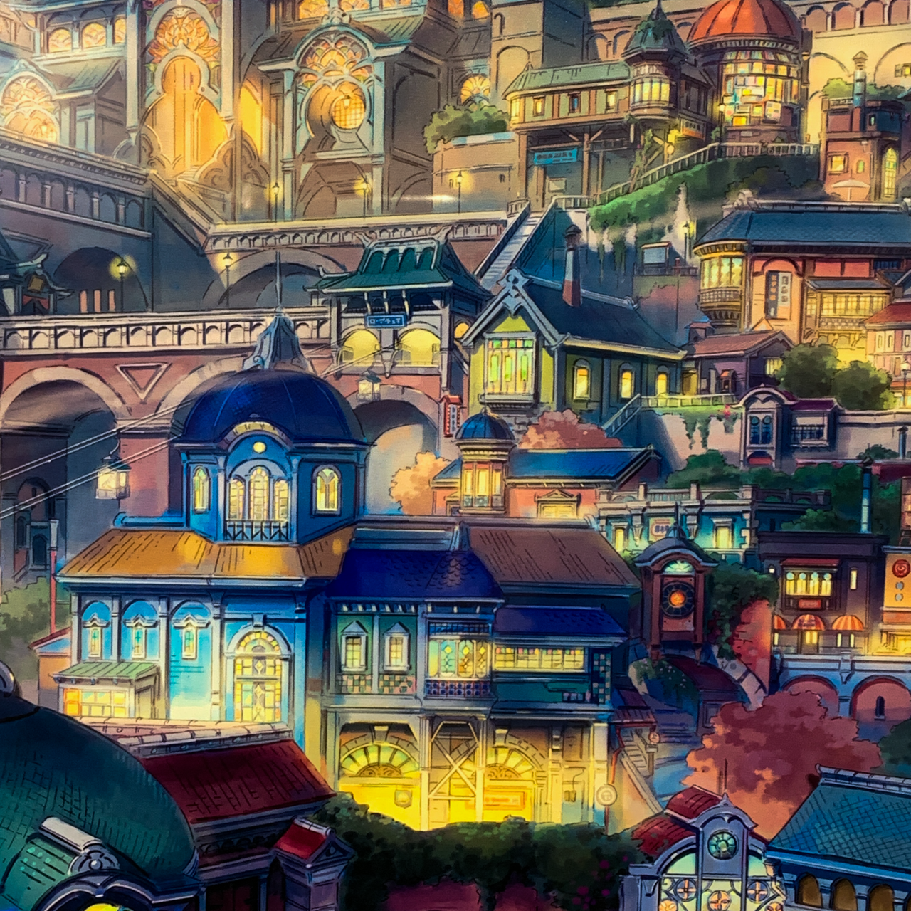 L_art / Irohari Machi Yoru No Fuukei