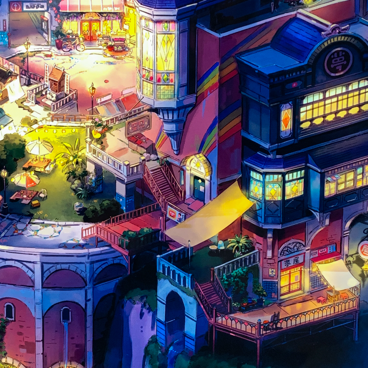 L_art / Irohari Machi Yoru No Fuukei