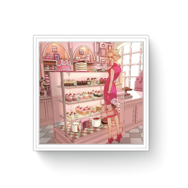 Pink bakery