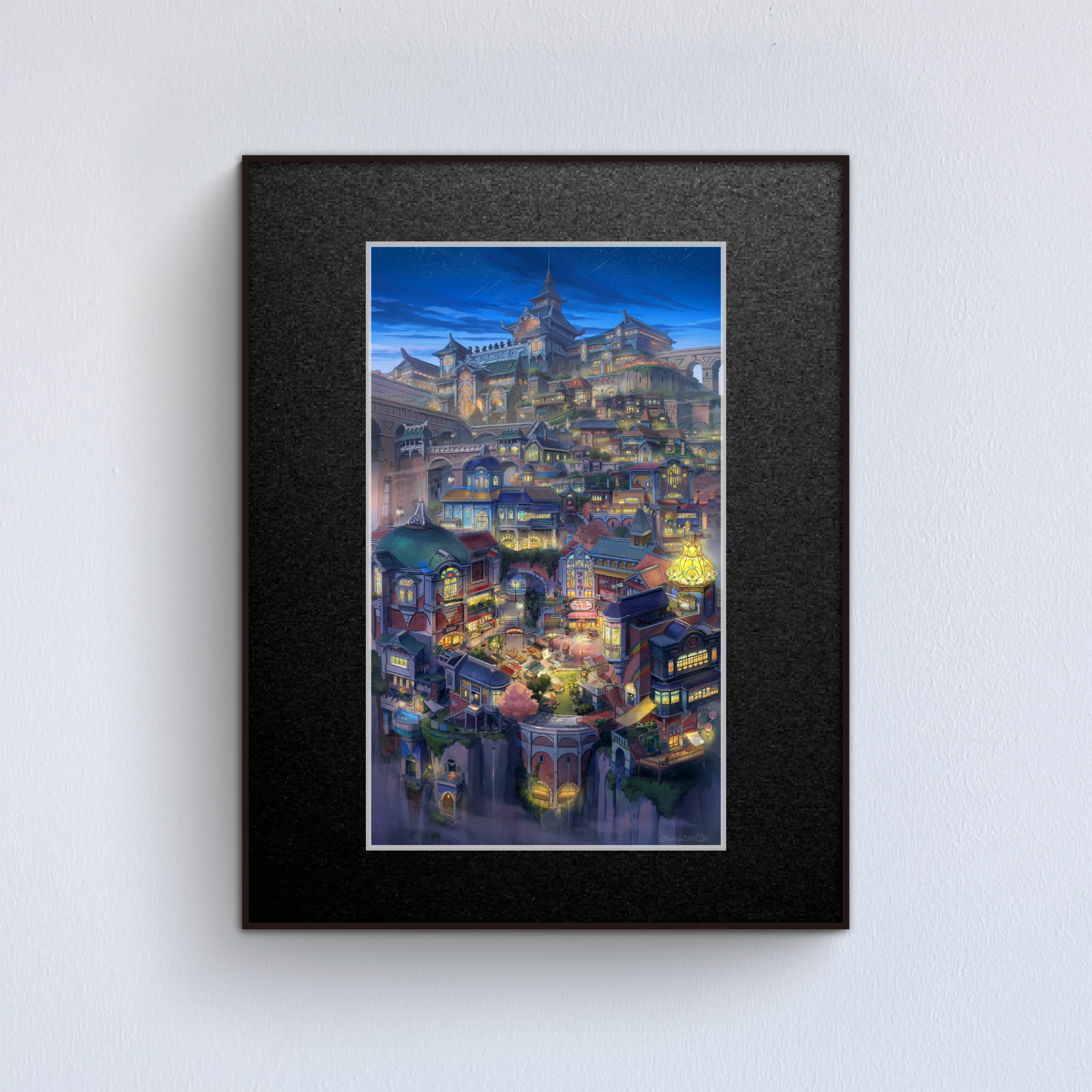 Irohari Machi Yoru No Fuukei