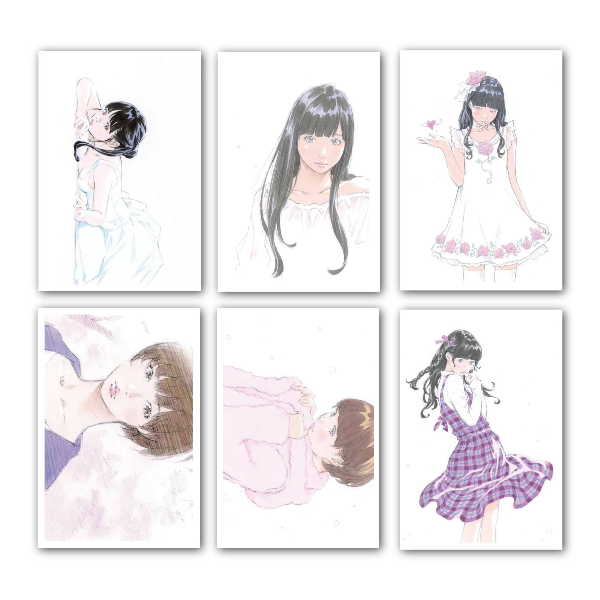 Postcard set - color -