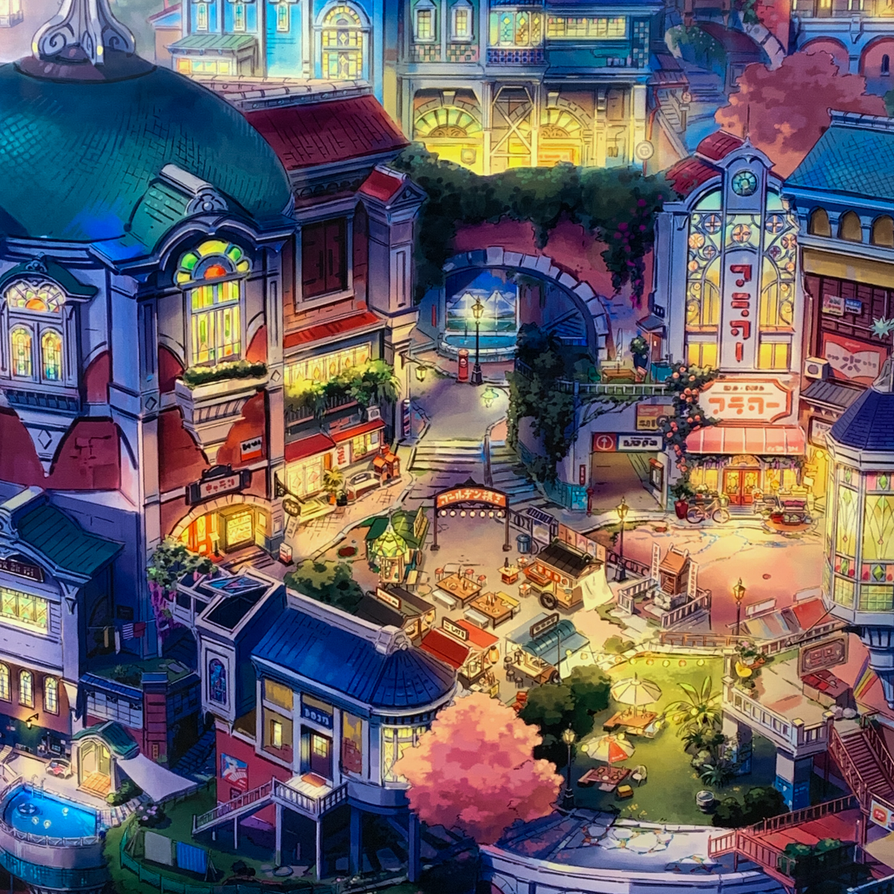 L_art / Irohari Machi Yoru No Fuukei