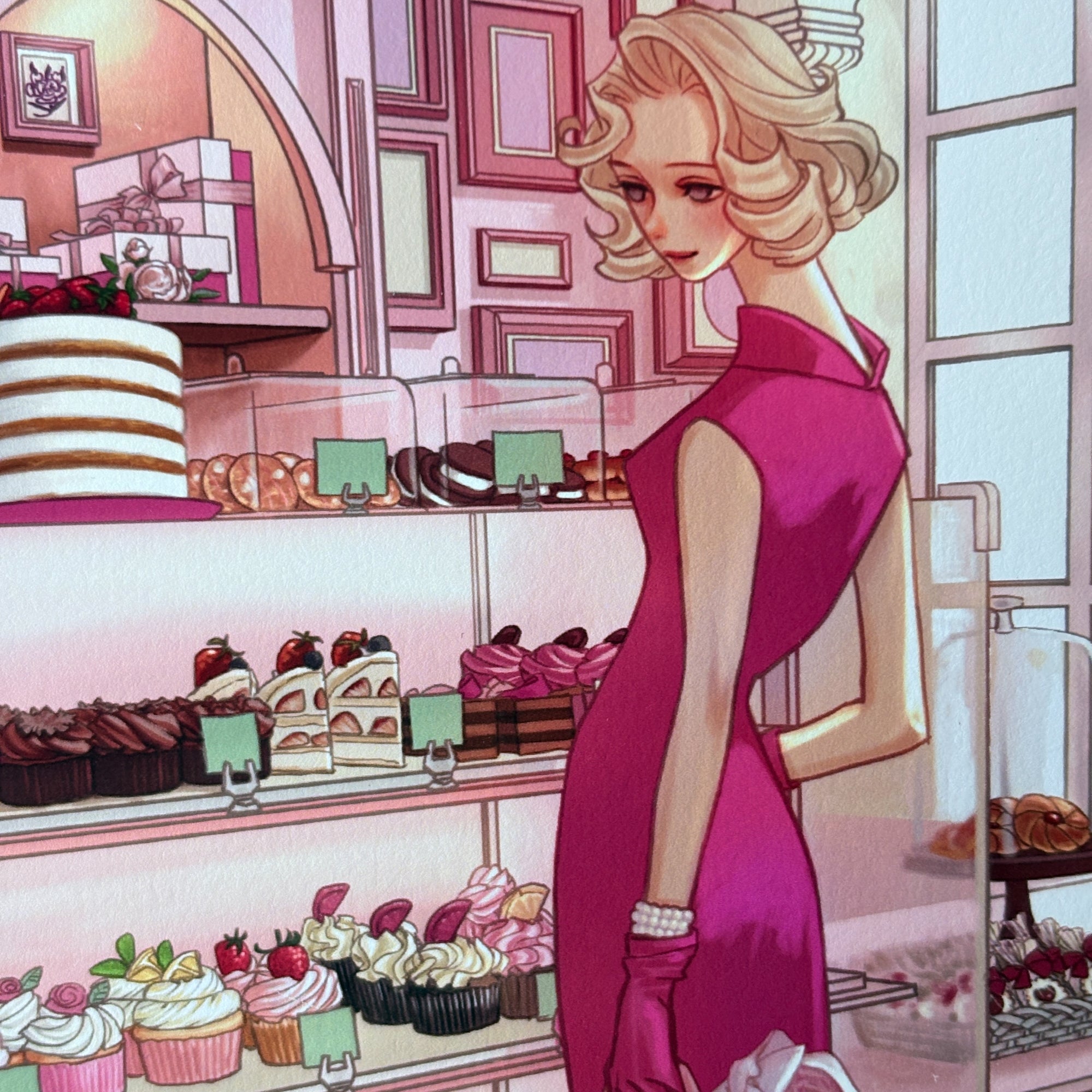Pink bakery